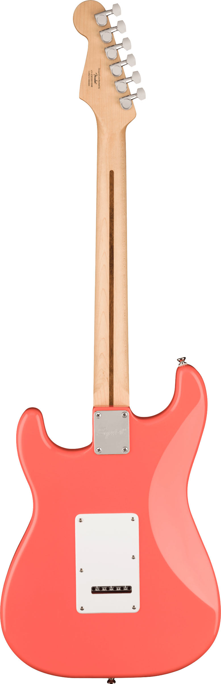 Squier Sonic Stratocaster HSS MN Guitarra Eléctrica Tahitian Coral 2