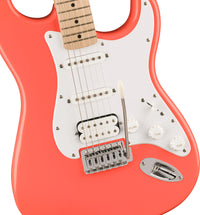 Squier Sonic Stratocaster HSS MN Guitarra Eléctrica Tahitian Coral 4