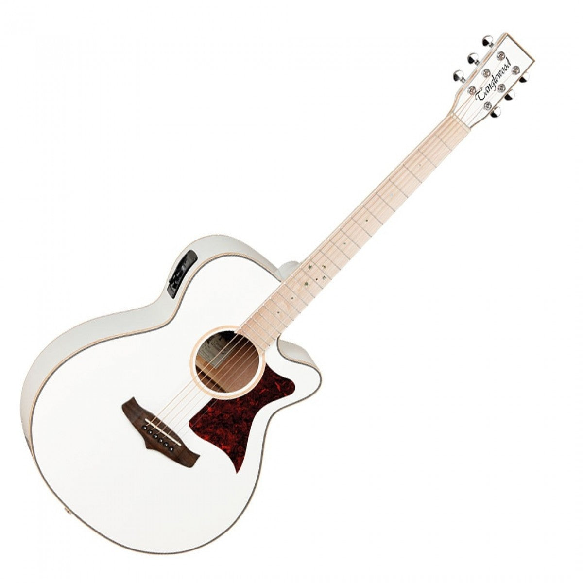 Tanglewood TW4 BLW Guitarra Electroacústica Superfolk withsunday White 3