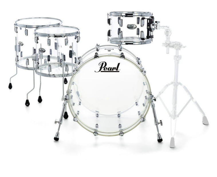 Pearl CRB524FP C730 Crystal Beat Batería Acústica Ultra Clear 2