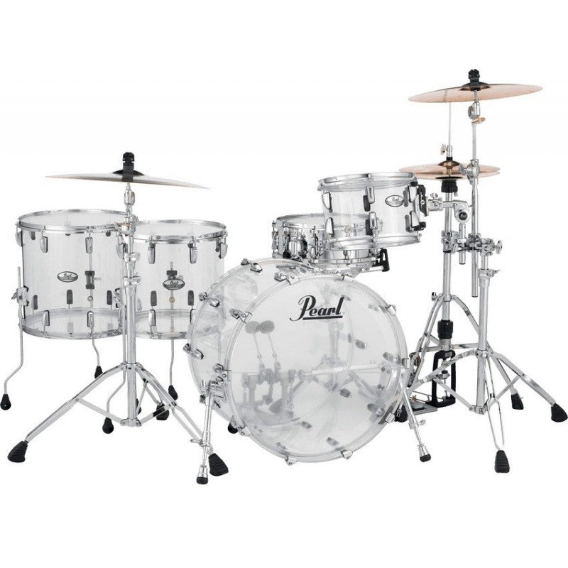 Pearl CRB524FP C730 Crystal Beat Batería Acústica Ultra Clear 14