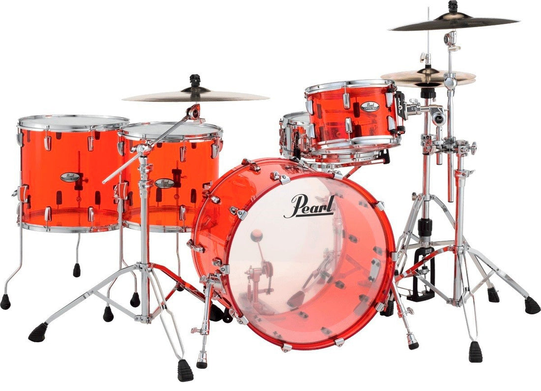 Pearl CRB524FP C731 Crystal Beat Batería Acústica Ruby Red 1