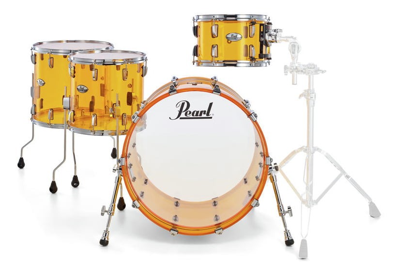 Pearl CRB524FP C732 Crystal Beat Batería Acústica Tangerine Glass 2