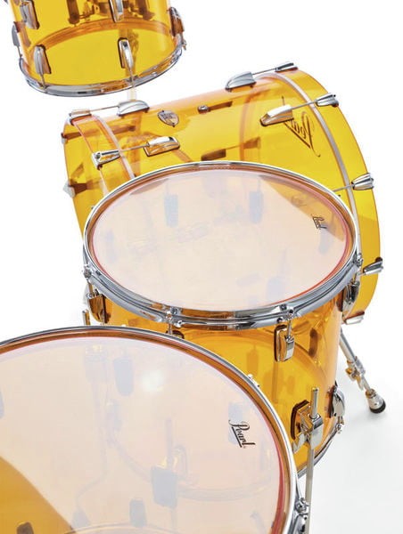 Pearl CRB524FP C732 Crystal Beat Batería Acústica Tangerine Glass 6