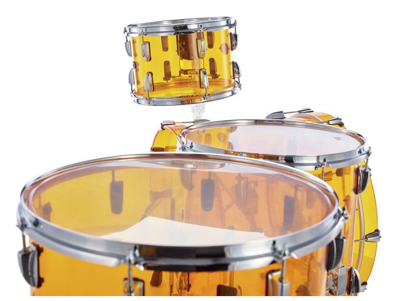 Pearl CRB524FP C732 Crystal Beat Batería Acústica Tangerine Glass 9