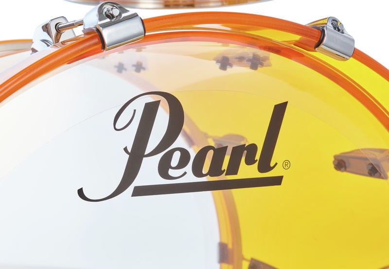 Pearl CRB524FP C732 Crystal Beat Batería Acústica Tangerine Glass 15