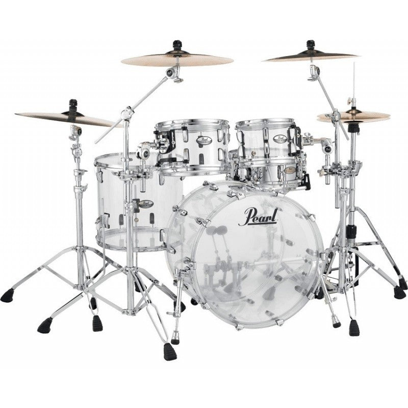 Pearl CRB524P C730 Crystal Beat Batería Acústica Ultra Clear 15