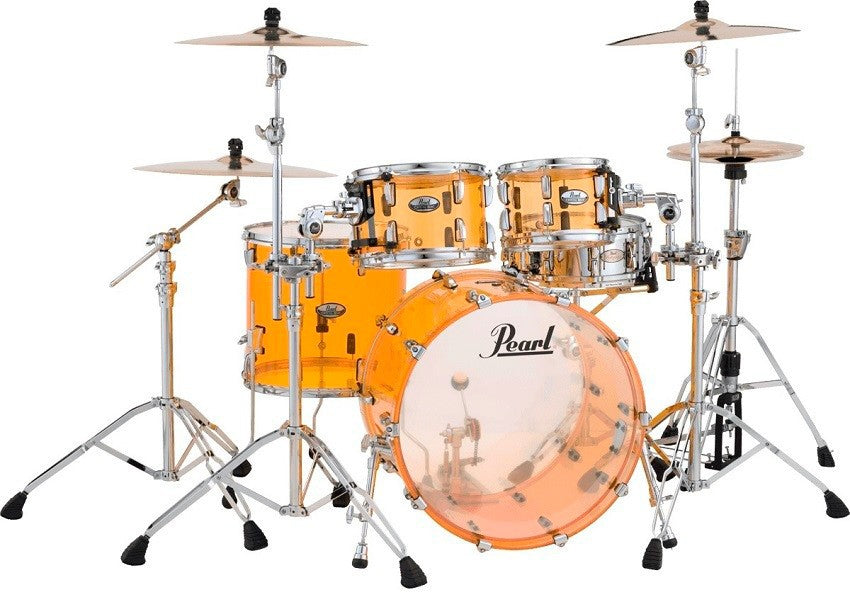 Pearl CRB524P C732 Crystal Beat Batería Acústica Tangerine Glass 1