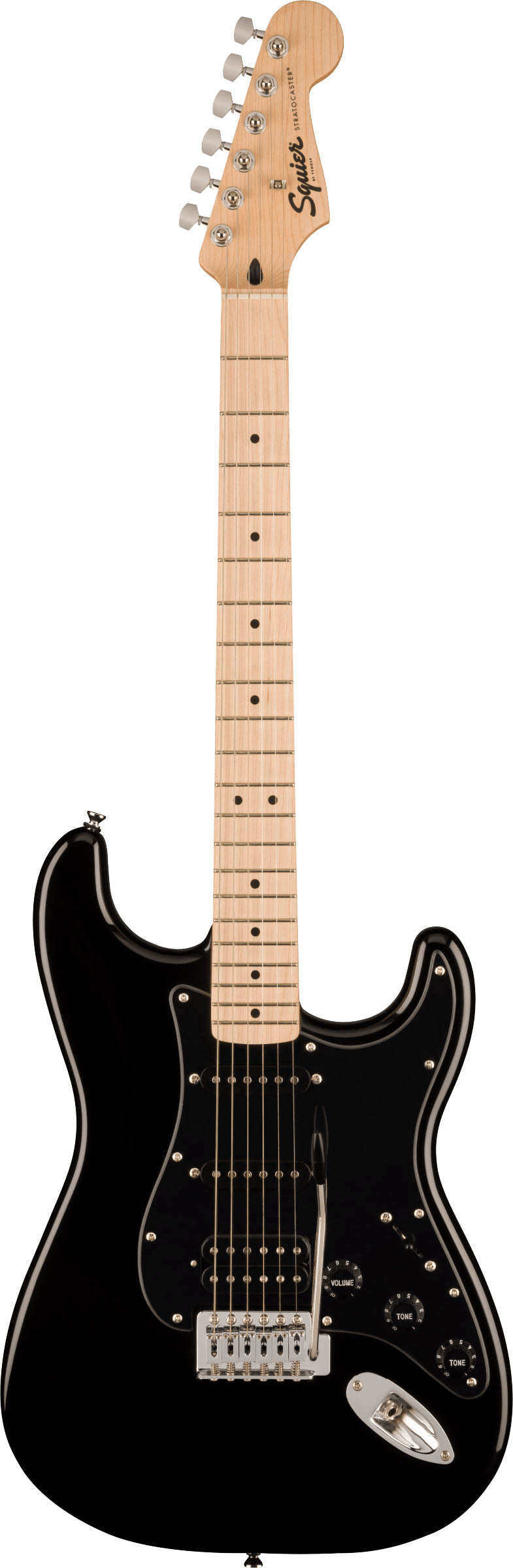 Squier Sonic Stratocaster HSS MN Guitarra Eléctrica Negra 1