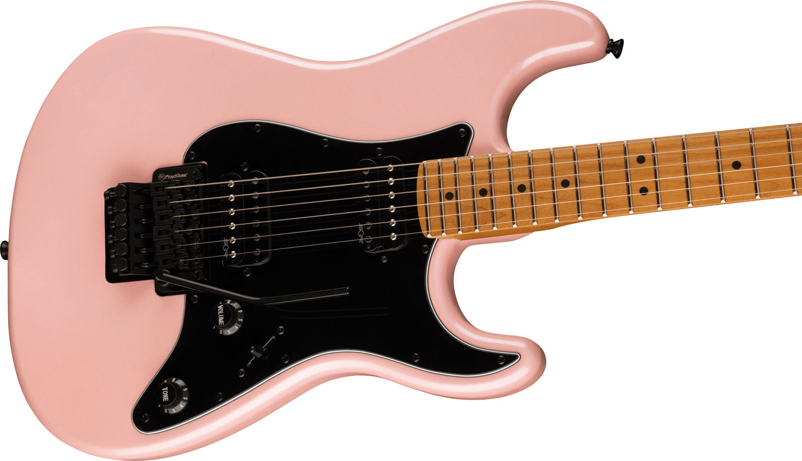 Squier Contemporary Stratocaster HH FR Guitarra Eléctrica Shell Pink Pearl 3