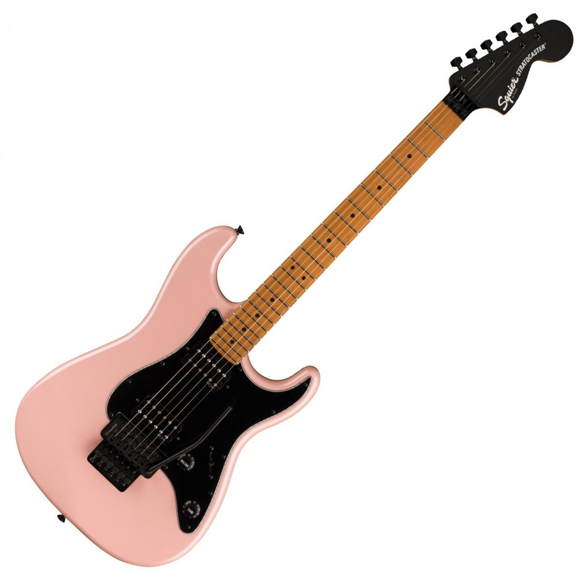 Squier Contemporary Stratocaster HH FR Guitarra Eléctrica Shell Pink Pearl 7