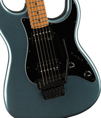 Squier Contemporary Stratocaster HH FR Guitarra Eléctrica Gunmetal Metallic 4