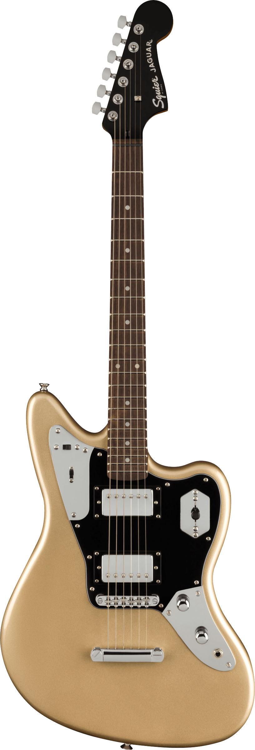 Squier Contemporary Jaguar HH Guitarra Eléctrica Shoreline Gold 1