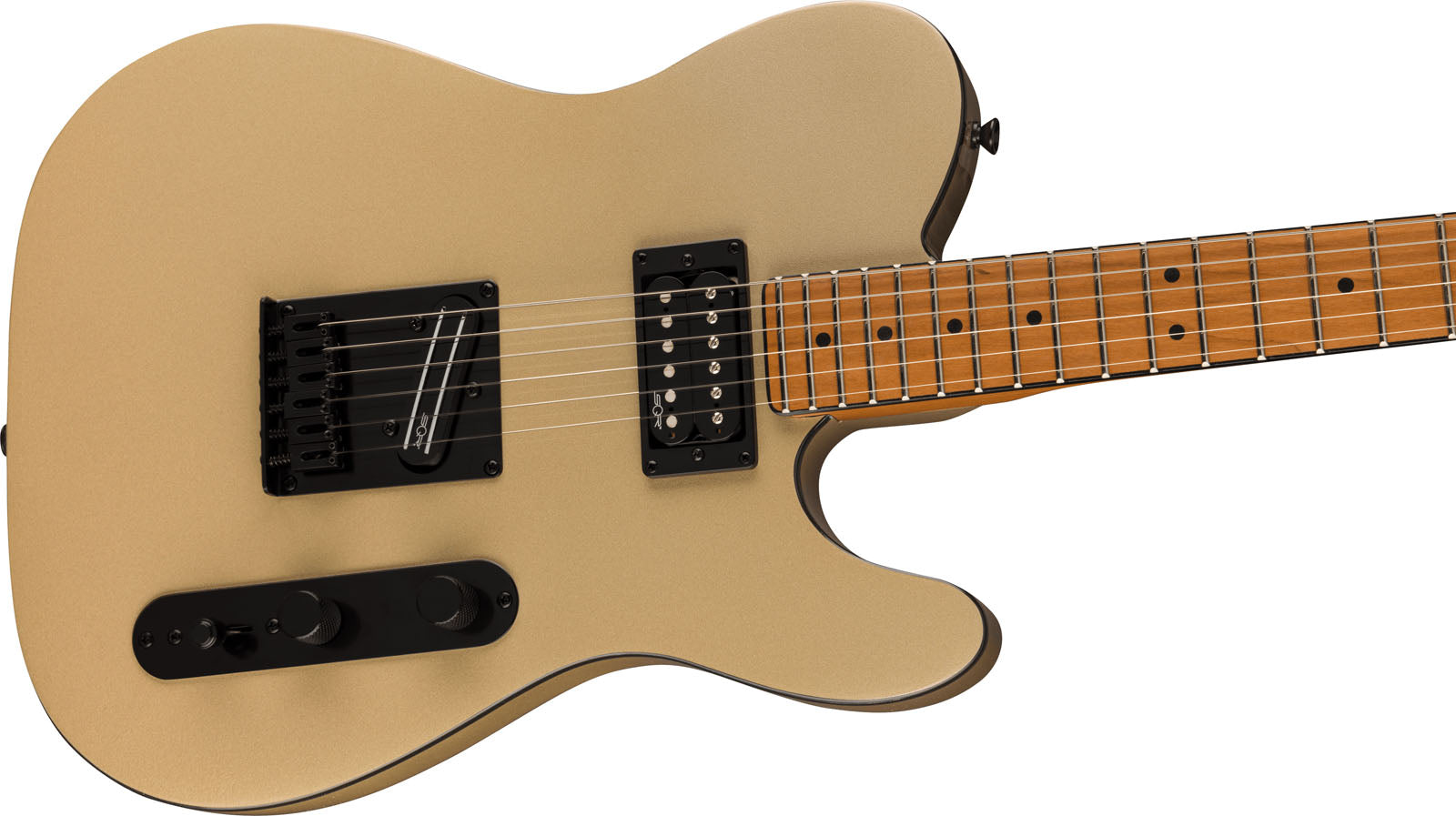 Squier Contemporary Telecaster RH Guitarra Eléctrica Shoreline Gold 4