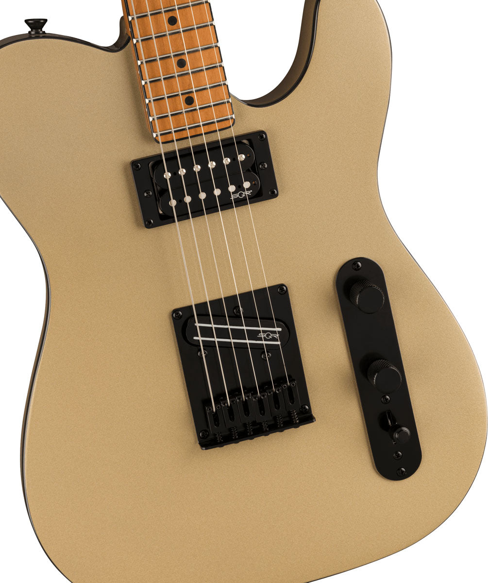 Squier Contemporary Telecaster RH Guitarra Eléctrica Shoreline Gold 5