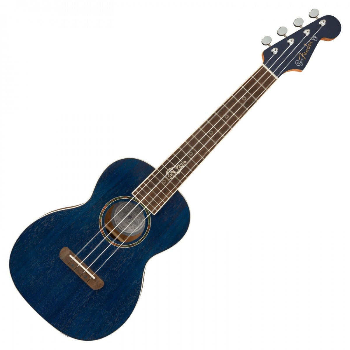 Fender Dhani Harrison Ukelele Sapphire Blue 8