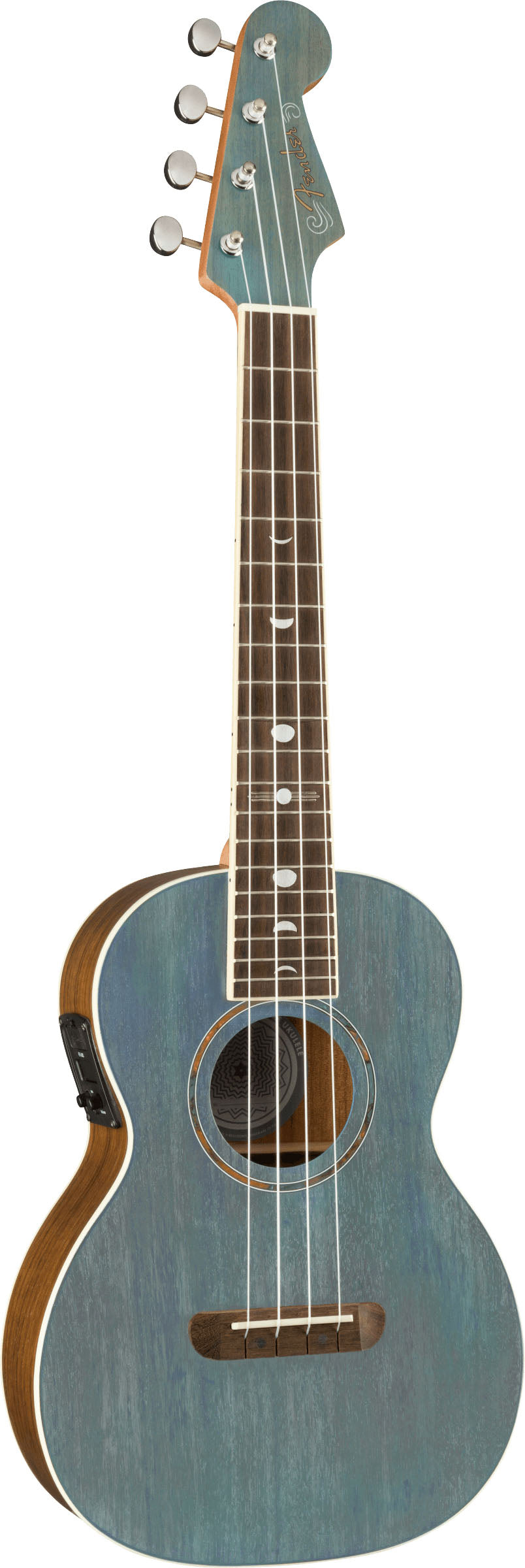 Fender Dhani Harrison Ukelele Turquoise 2