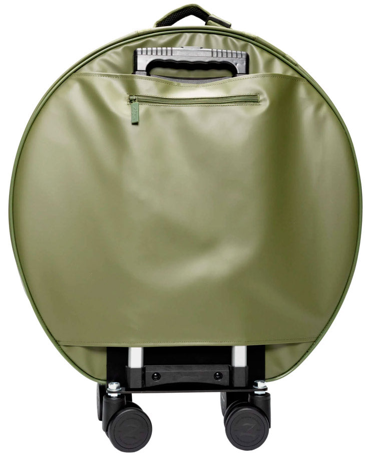Zildjian ZXRB00624 Collection Touring Rolling Bag Funda Platos 24 Sage Green 2
