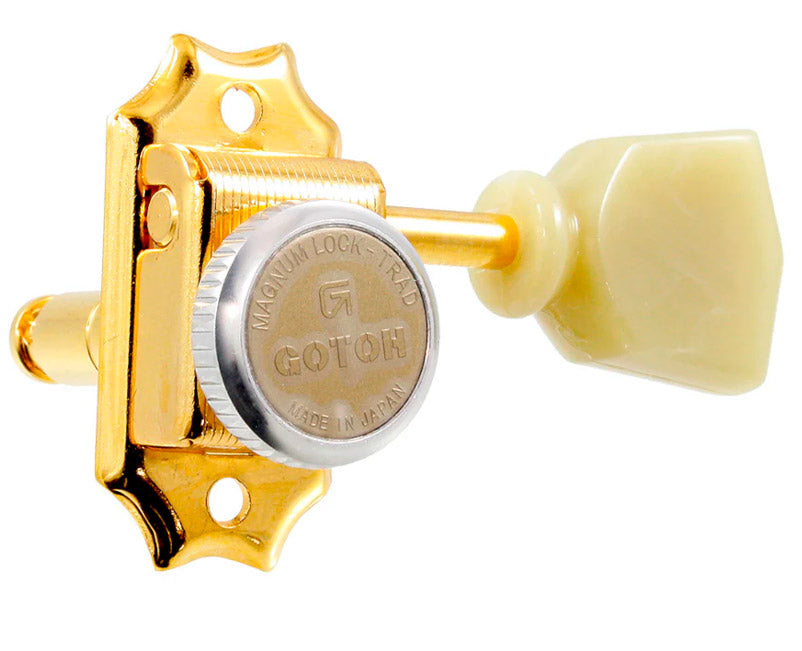 Gotoh TK0736002 SD90 MG-T 3X3 Clavijero Locking Tuner Dorado 1