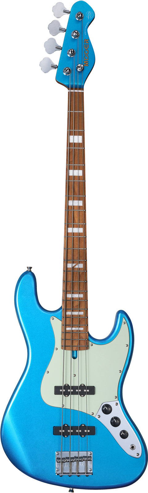 Mooer MBJ410 MB Bajo Eléctrico Metal Blue 1