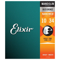 Elixir 11500 Nanoweb Light Juego Cuerdas Mandolina 010-034 1