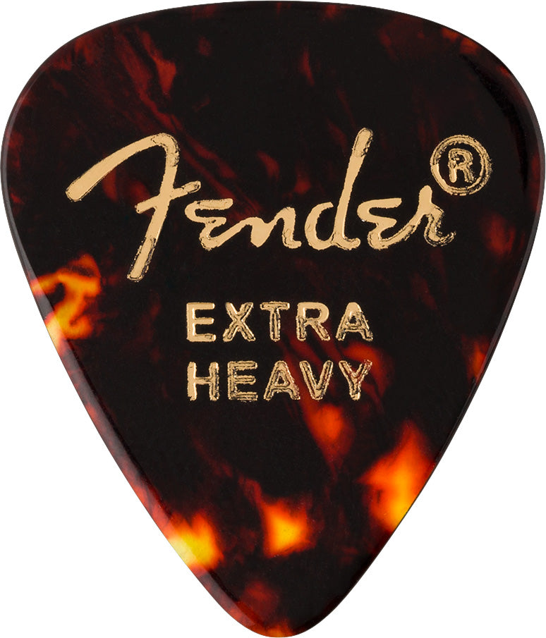 Fender 1980351200 351 Shape Premium Pack 12 Púas Extra Heavy Tortoise Shell 1