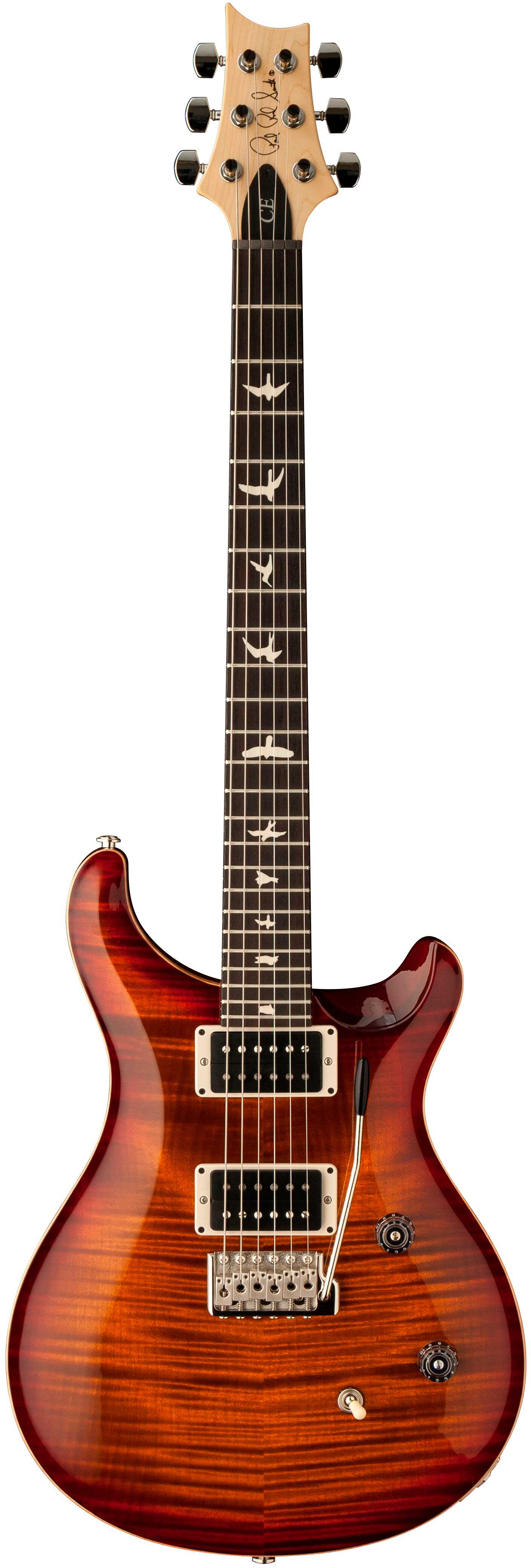 PRS CE24 DCB Guitarra Eléctrica Dark Cherry Sunburst 1