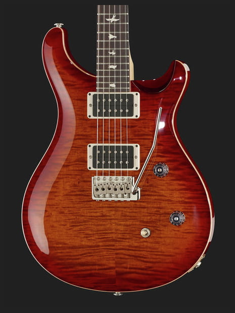 PRS CE24 DCB Guitarra Eléctrica Dark Cherry Sunburst 12