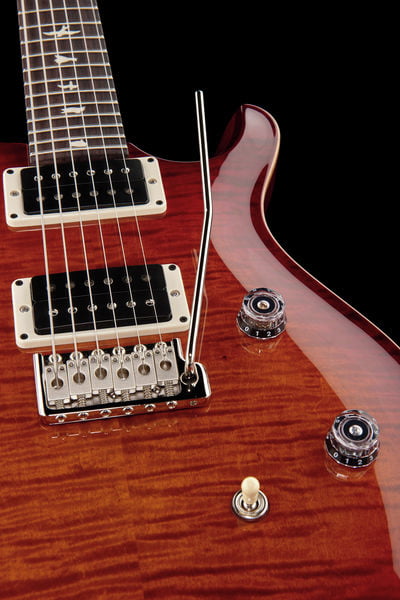 PRS CE24 DCB Guitarra Eléctrica Dark Cherry Sunburst 16