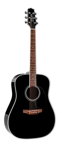 Takamine FT341 BLK Guitarra electroacústica Dreadnought Negra 1