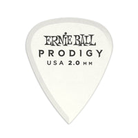 Ernie Ball 9202 Bolsa de 6 Púas Prodigy 2mm Blancas 1