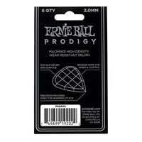 Ernie Ball 9202 Bolsa de 6 Púas Prodigy 2mm Blancas 3