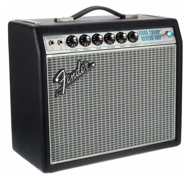 Fender 68 Custom Vibro Champ Amplificador Guitarra 2