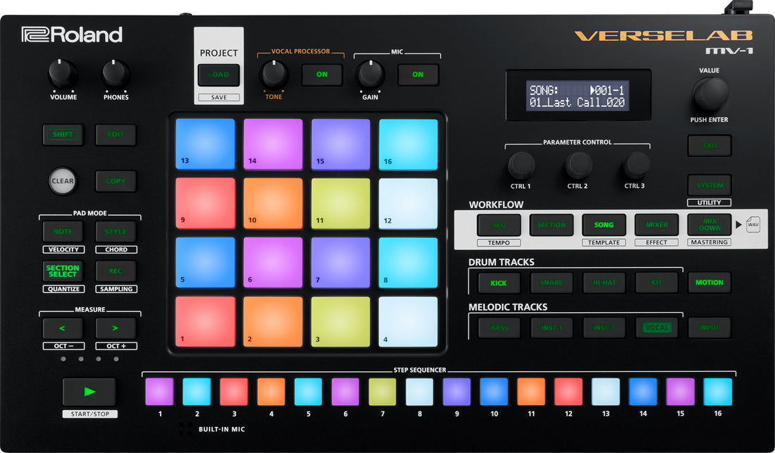 Roland MV1 Verselab Estudio de Producción Musical 1