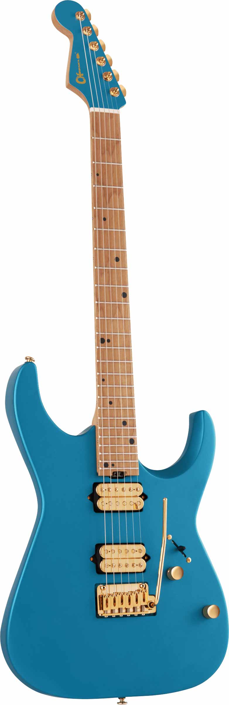 Charvel Angel Vivaldi Signature Pro-Mod Dk24-6 Nova CMN Guitarra Eléctrica Lucerne Aqua Firemist 2