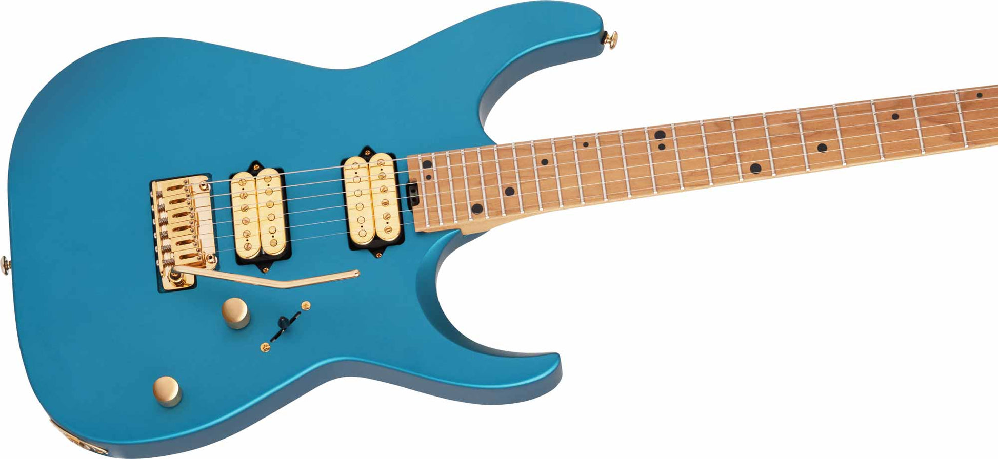 Charvel Angel Vivaldi Signature Pro-Mod Dk24-6 Nova CMN Guitarra Eléctrica Lucerne Aqua Firemist 5