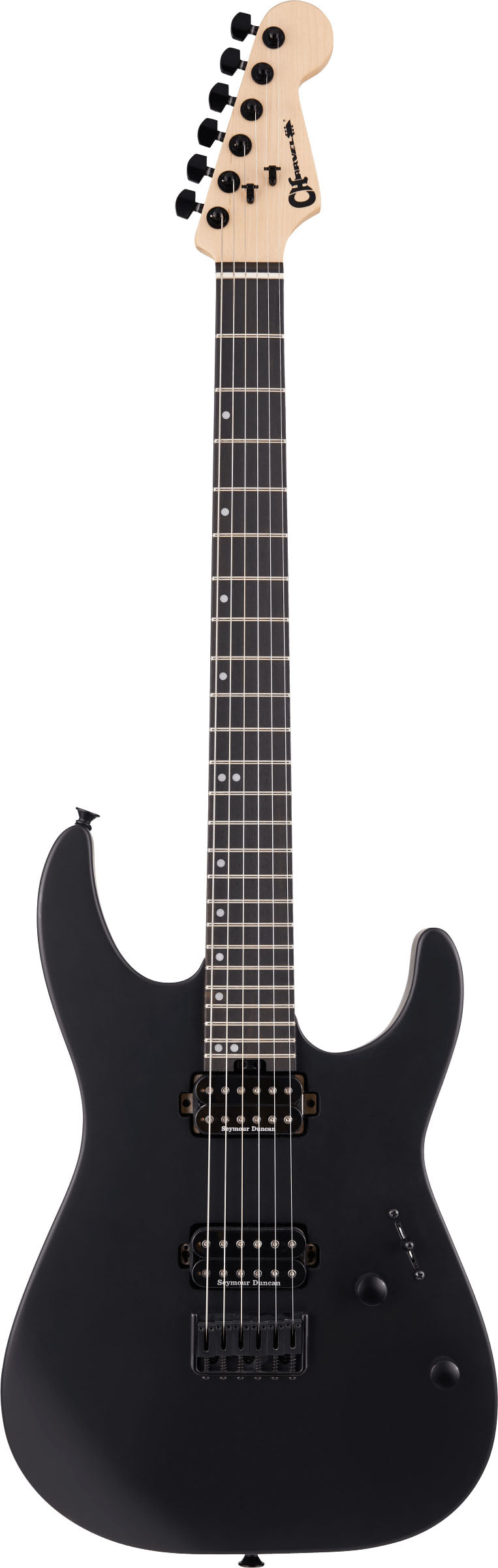 Charvel Pro-Mod DK24 HH HT EB Guitarra Eléctrica Satin Black 1