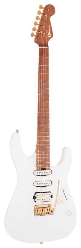 Charvel Pro-Mod DK24 HSS 2PT CM Guitarra Eléctrica Snow White 2