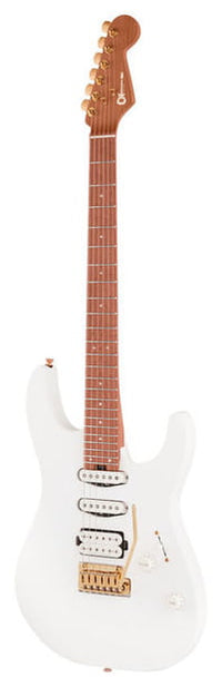 Charvel Pro-Mod DK24 HSS 2PT CM Guitarra Eléctrica Snow White 3