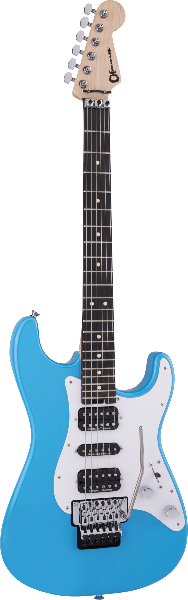 Charvel Pro-Mod So-Cal Style 1 HSH FR EB Guitarra Eléctrica Robins Egg Blue 2