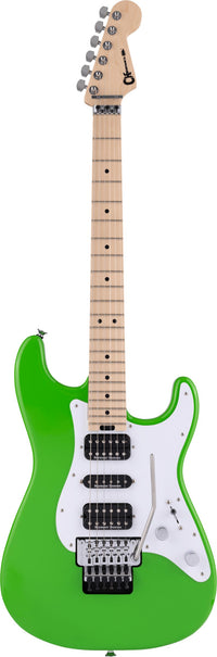 Charvel Pro-Mod So-Cal Style 1 HSH FR MN Guitarra Eléctrica Slime Green 1