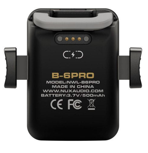 Nux B6 Pro Sistema Inalámbrico para Instrumento de Viento 6