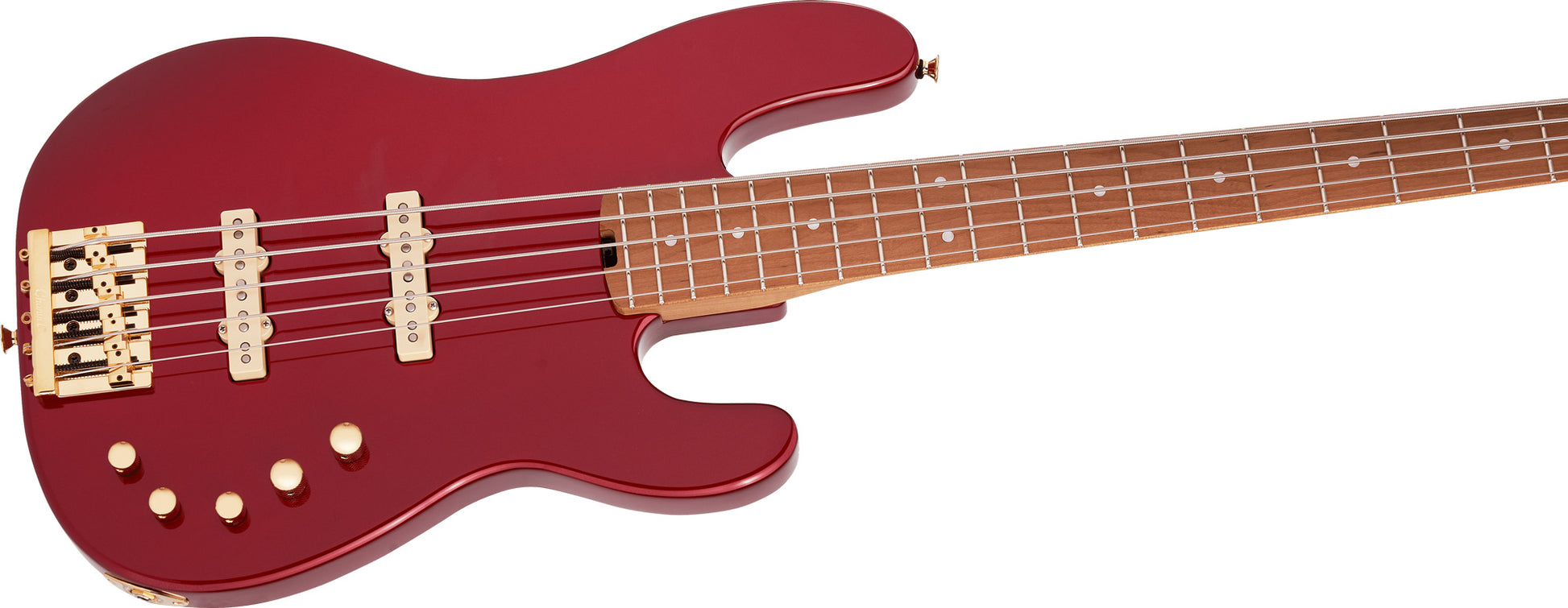 Charvel Pro-Mod San Dimas Bass JJ V CMN Bajo Eléctrico 5 Cuerdas Candy Apple Red 5