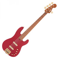 Charvel Pro-Mod San Dimas Bass JJ V CMN Bajo Eléctrico 5 Cuerdas Candy Apple Red 9