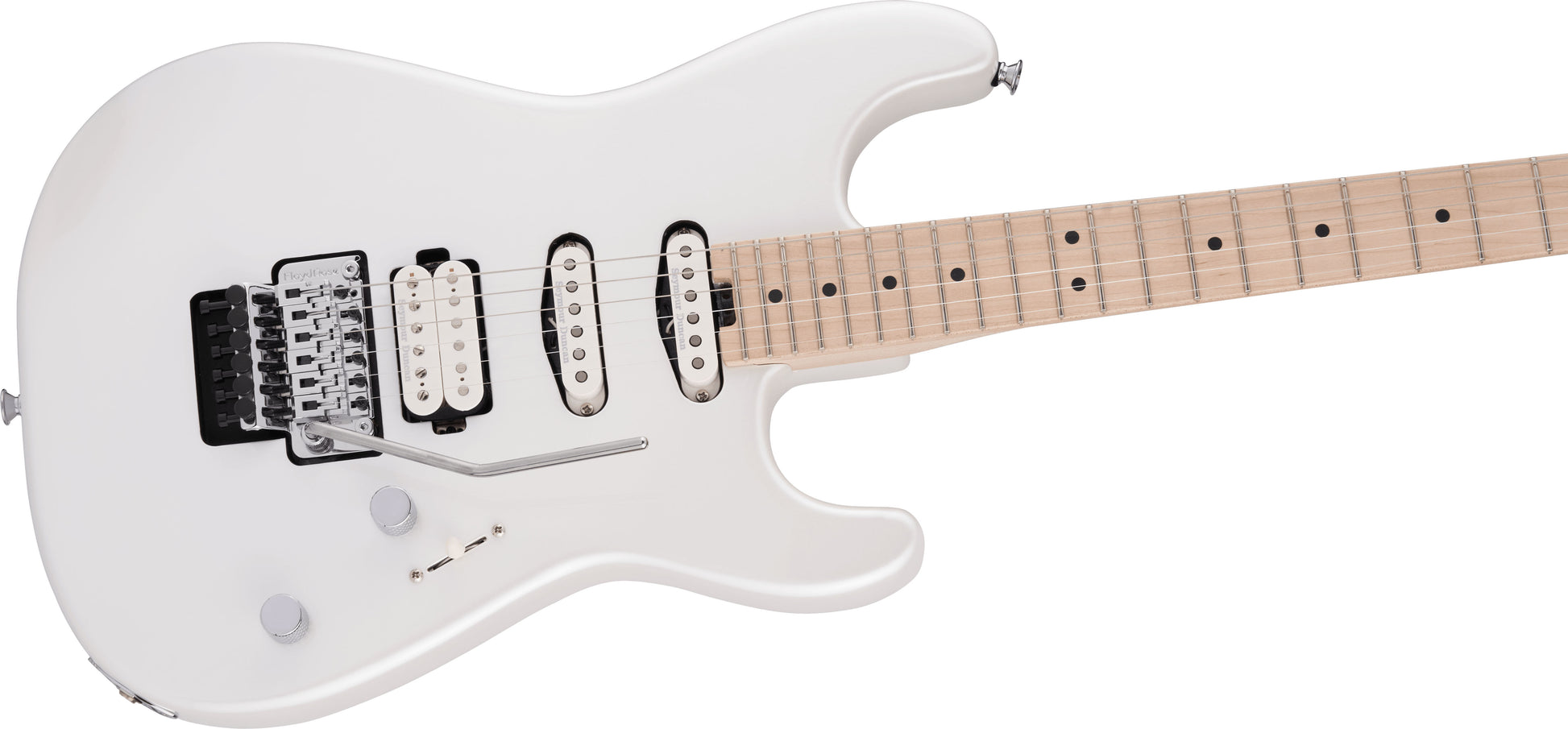 Charvel Pro-Mod San Dimas Style 1 HSS FR M MN Guitarra Eléctrica Blizzard Pearl 5