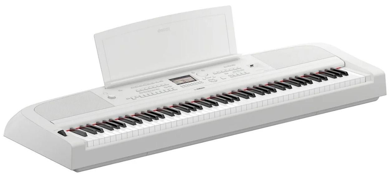 Yamaha -Pack- DGX670WH Piano Digital Blanco + Soporte Tijera y Auriculares 2