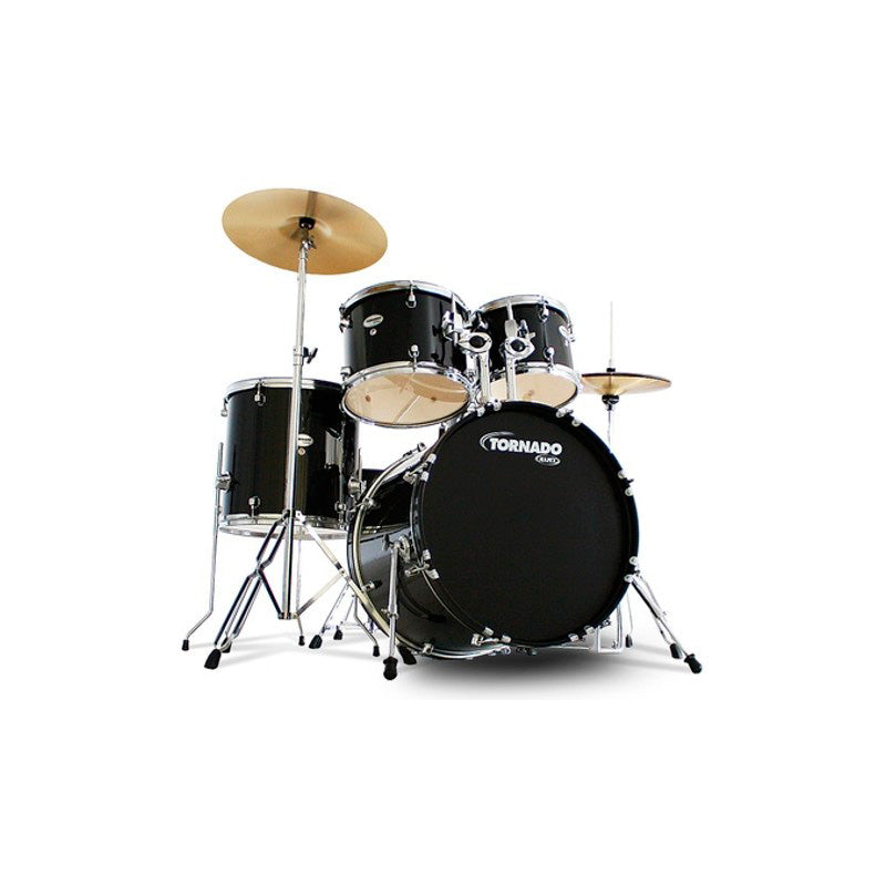 Mapex TNM5294TCU DK Tornado Batería Acústica con Herrajes y Platos Negra 1