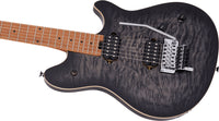 EVH Wolfgang Special QM Baked MN Guitarra Eléctrica Charcoal Burst 6