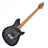 EVH Wolfgang Special QM Baked MN Guitarra Eléctrica Charcoal Burst 9