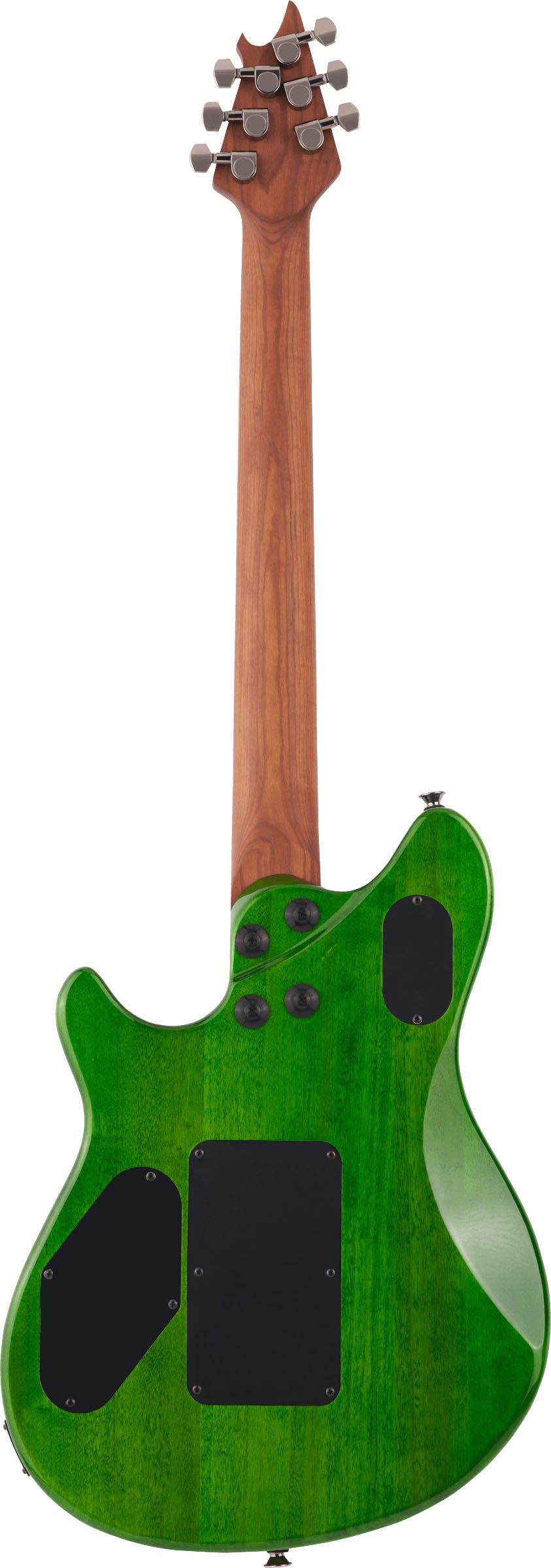 EVH Wolfgang Standard QM BKD MN Guitarra Eléctrica Transparent Green 4